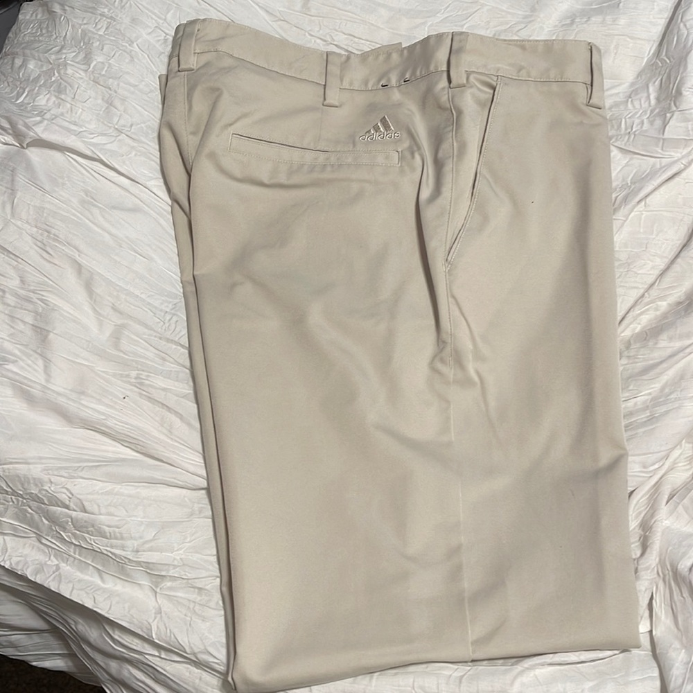 Adidas Khaki Golf Pants - New - No Tags